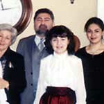 Members of the New Names Association with Ambassador and Mrs. Ara Papian at the Armenian Embassy